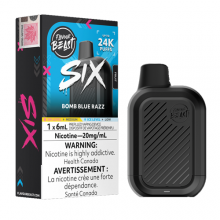 Beast SIX Bomb Blue Razz 20mg